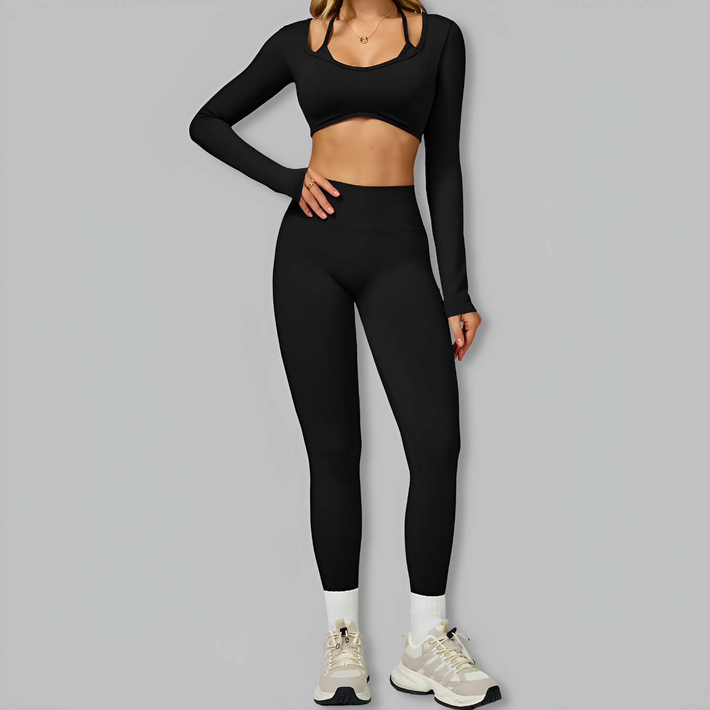 Unlined Layered Long Sleeve