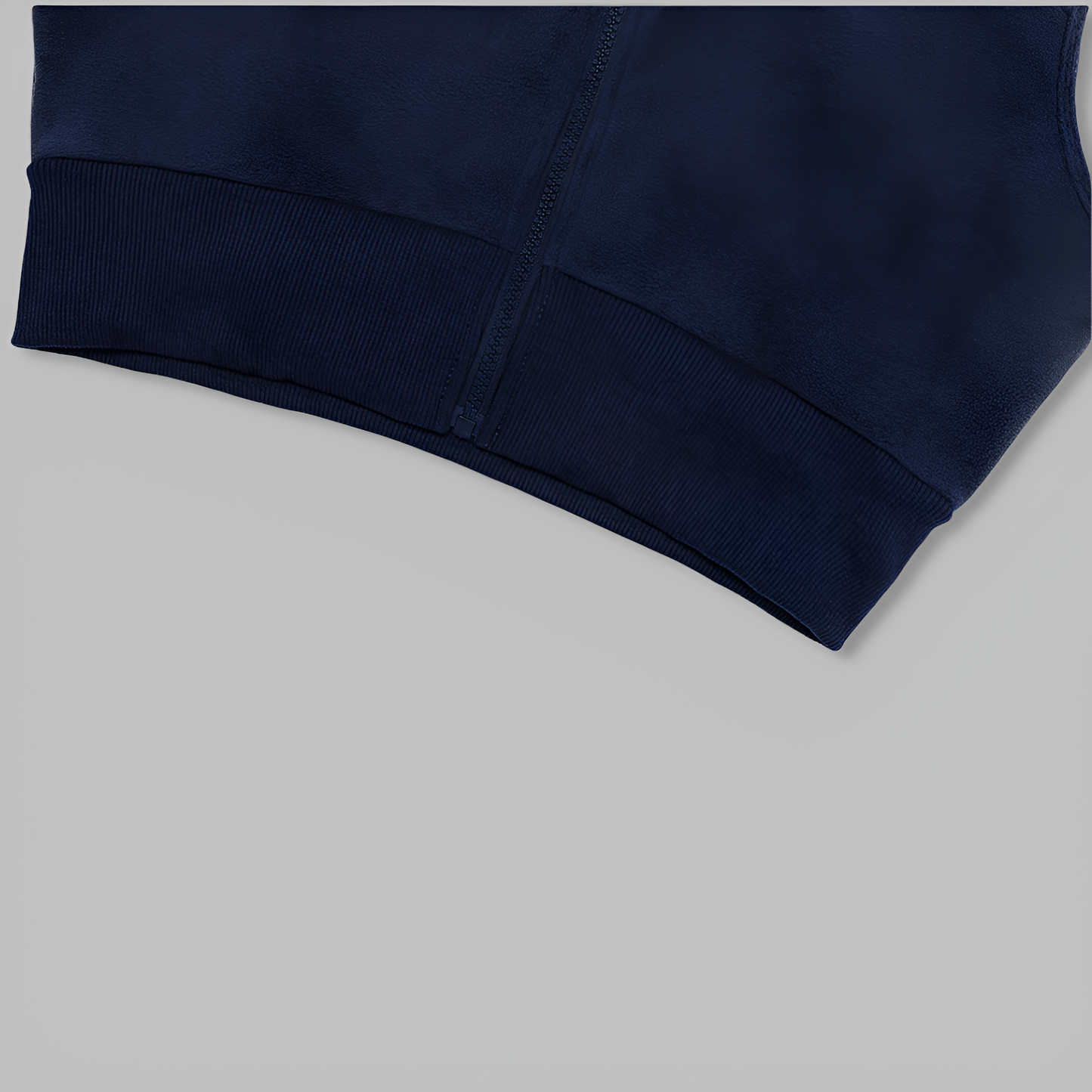 Sleeveless Zip-Up Vest