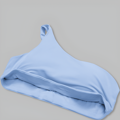One-Shoulder Tennis Bra