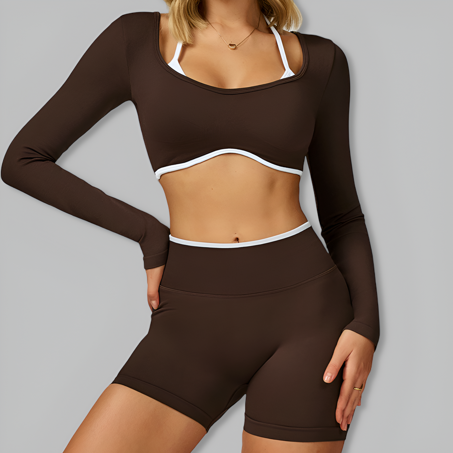 Outlined Layered Long Sleeve