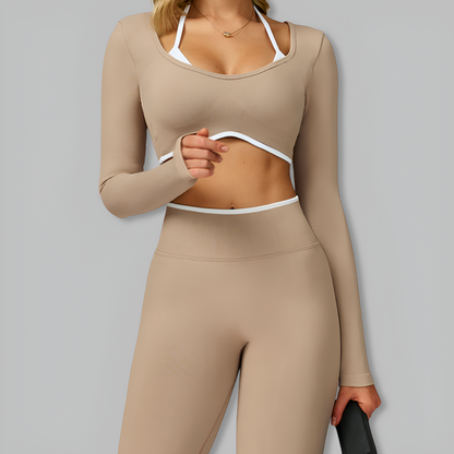 Outlined Layered Long Sleeve