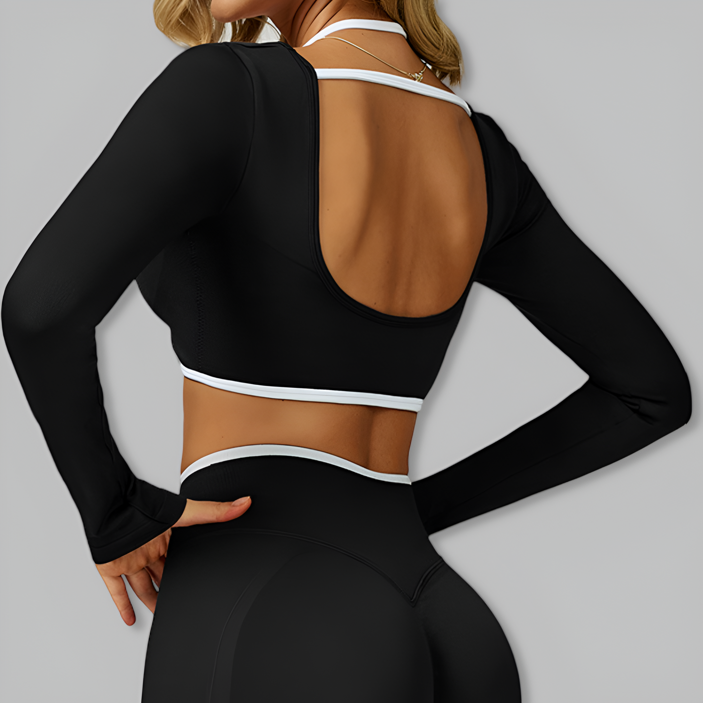 Outlined Layered Long Sleeve